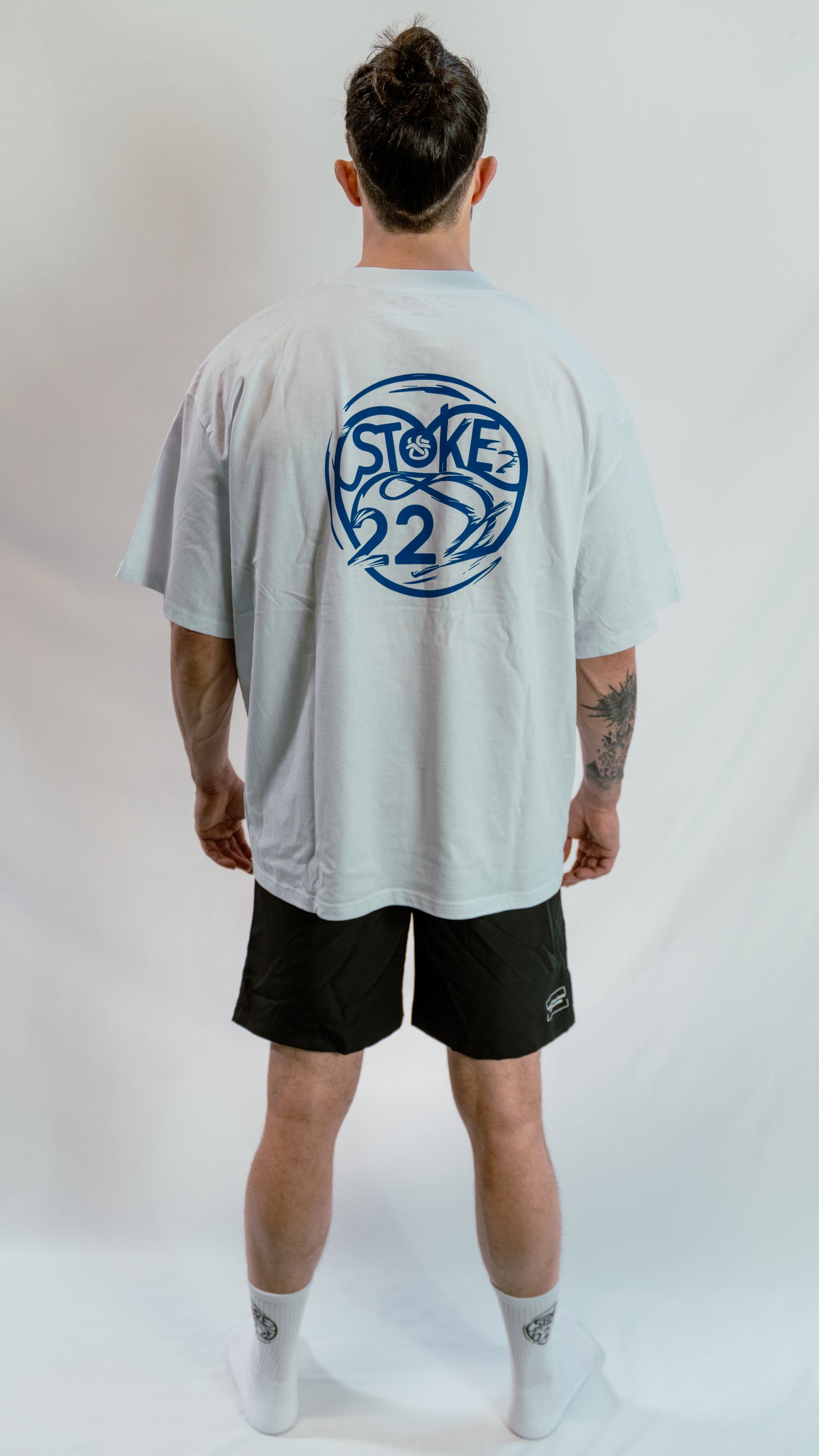 T-shirt unisexe « over size » Blanc