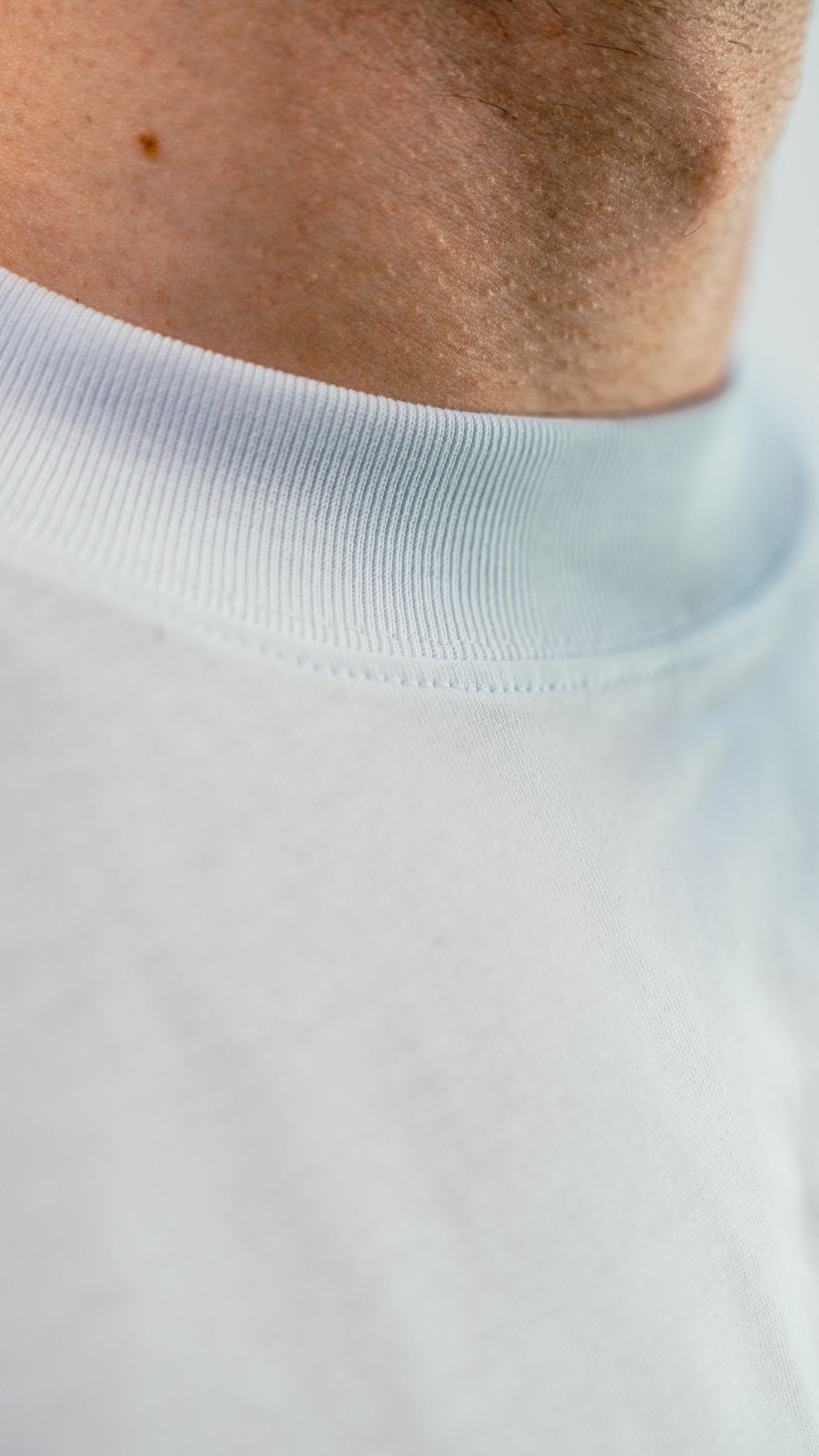 T-shirt unisexe « over size » Blanc
