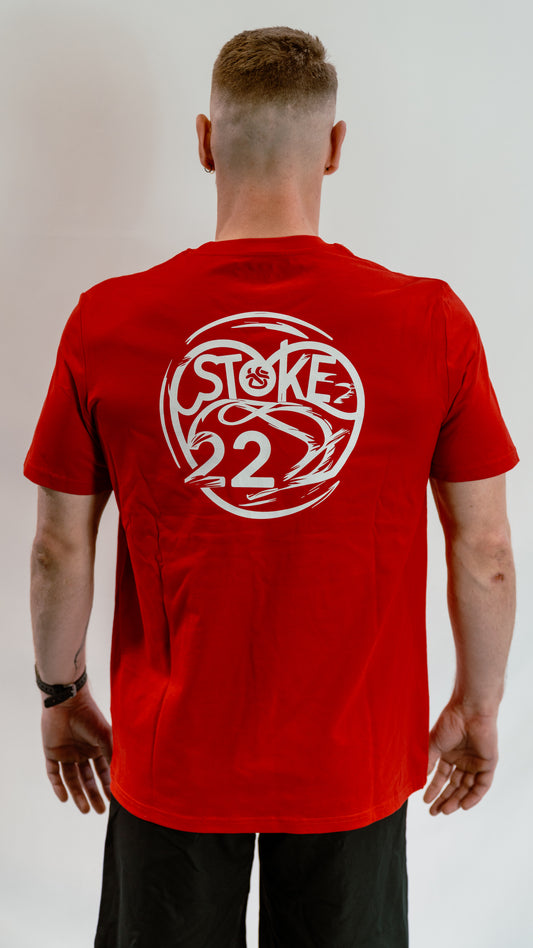 T-shirt unisexe regular, Rouge