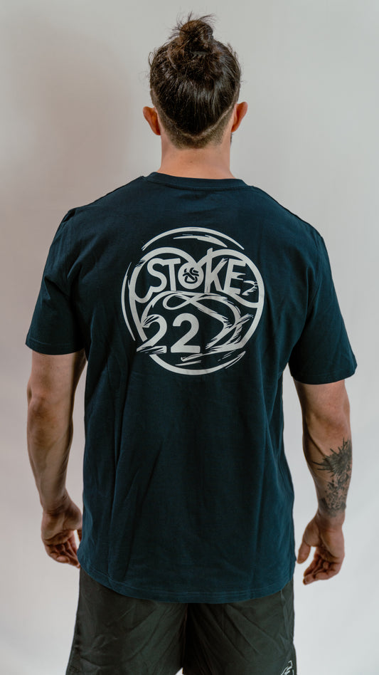 T-shirt unisexe regular, Bleu marine