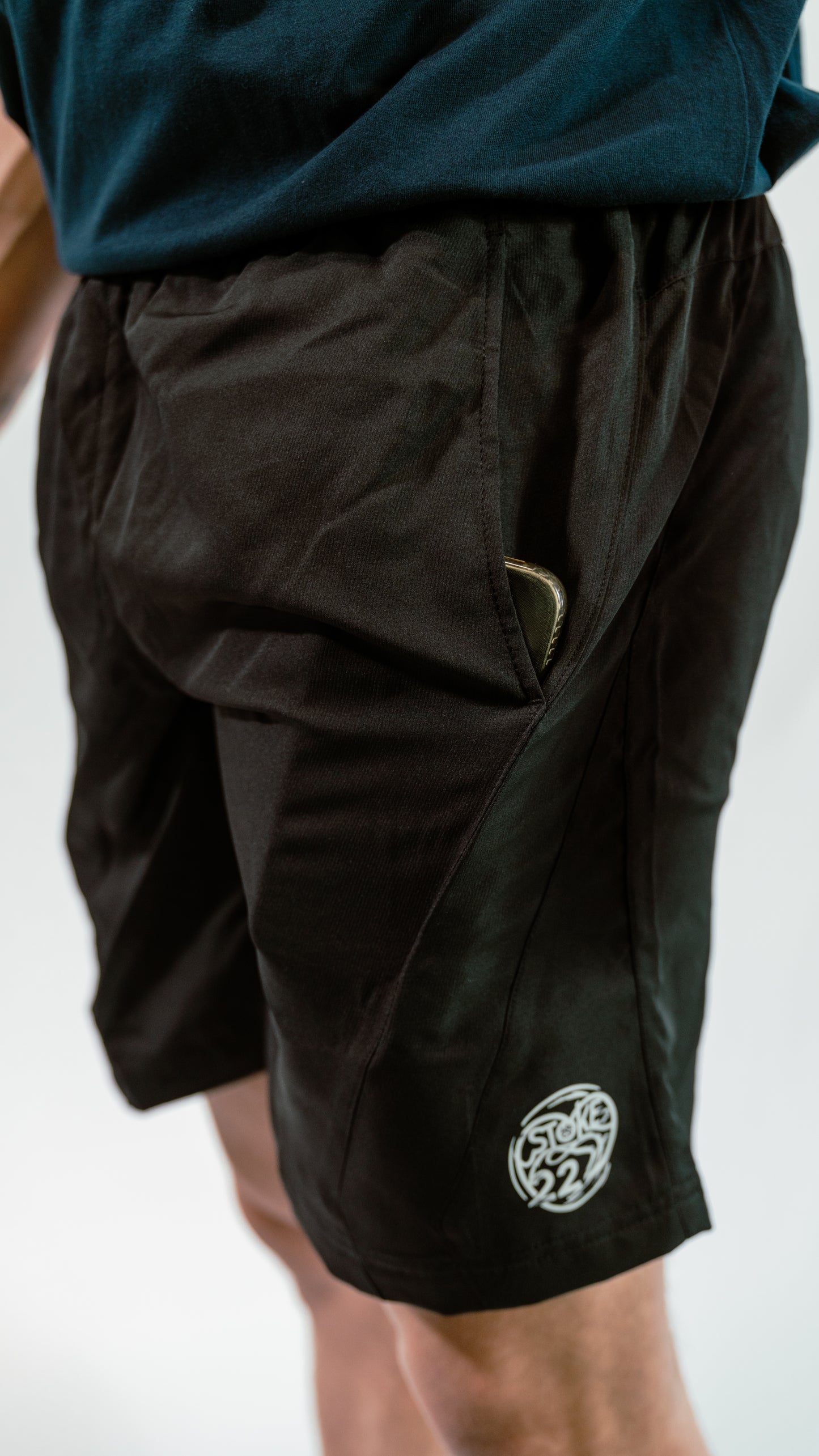 Short de Bain Homme, Noir