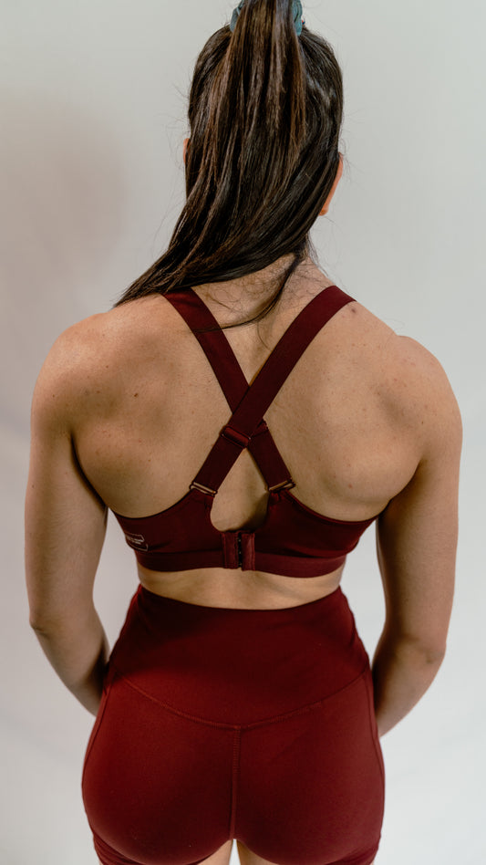 Brassière Femme, Lie de vin