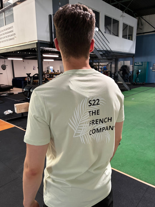 T-shirt Green Logo Marque