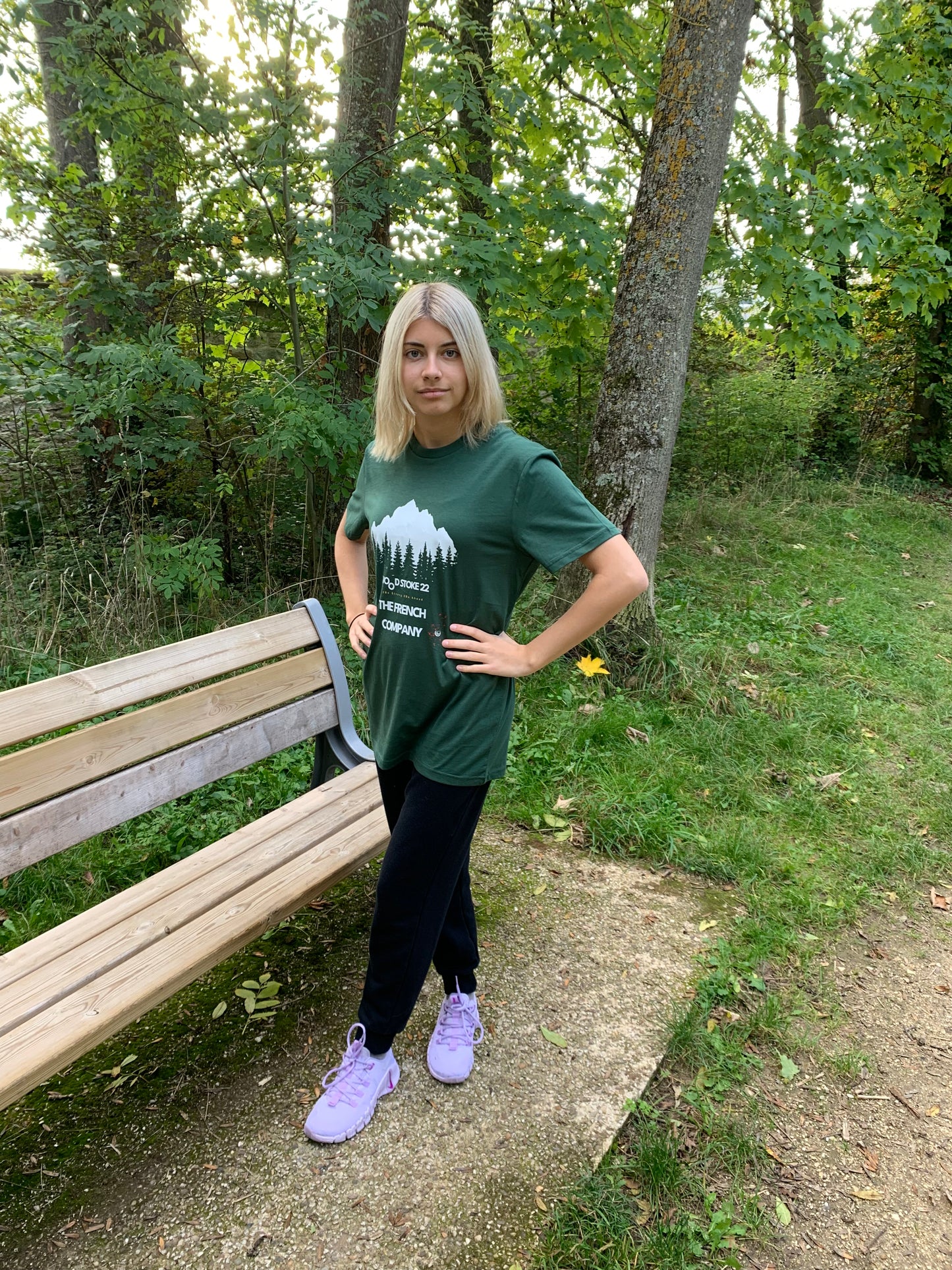 T-shirt Automne Green