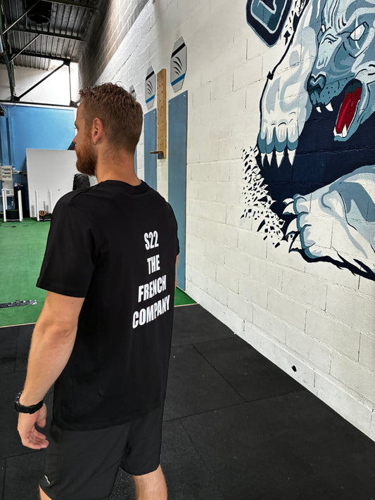 T-Shirt Noir The French Company