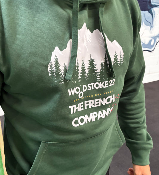 Hoodie Green unisexe