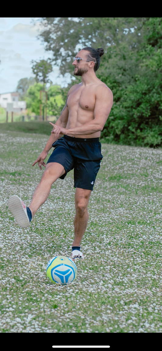 Short Homme Black Logo French