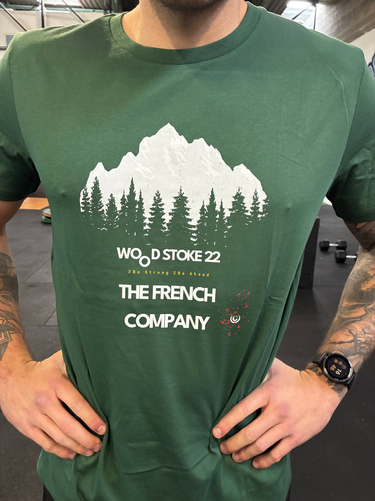 T-shirt Automne Green