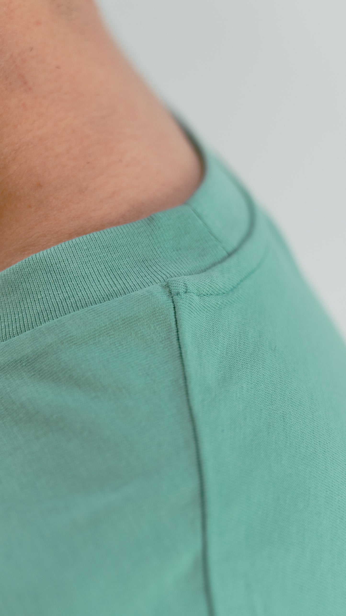 T-shirt unisexe regular, Bleu piscine