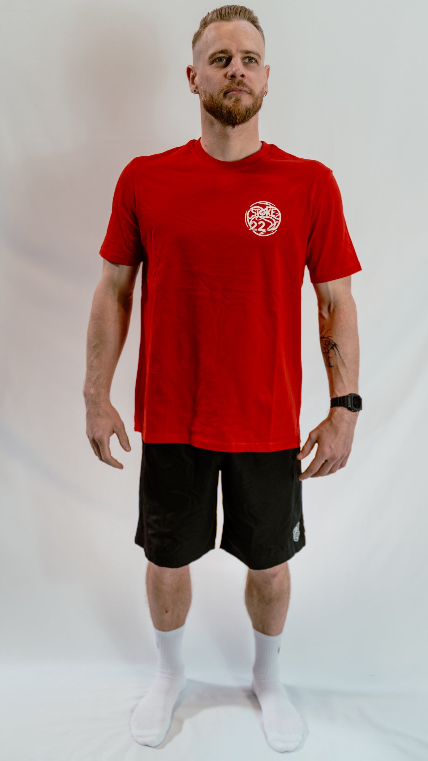 T-shirt unisexe regular, Rouge