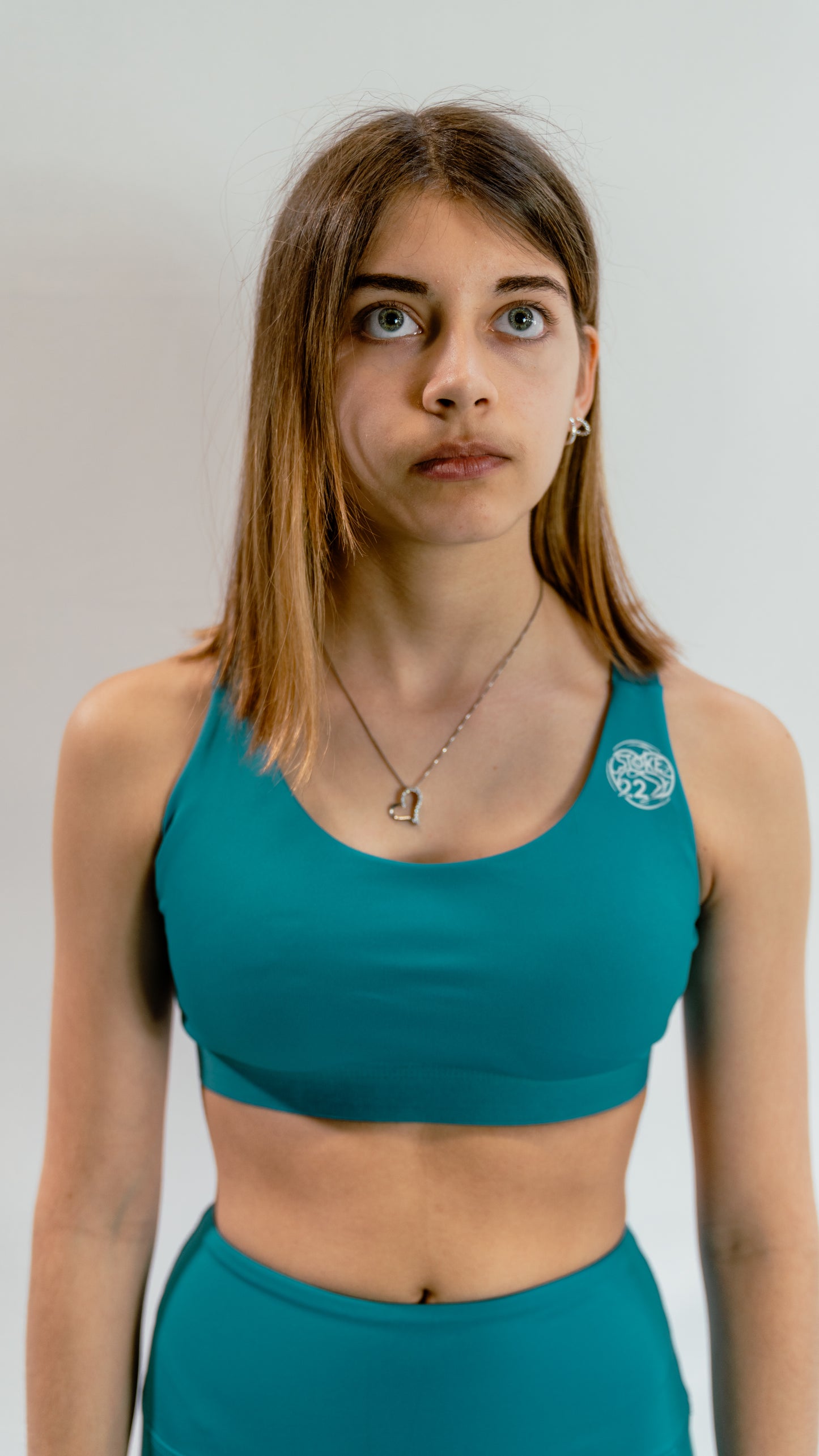 Brassière Femme, Bleu Turquoise