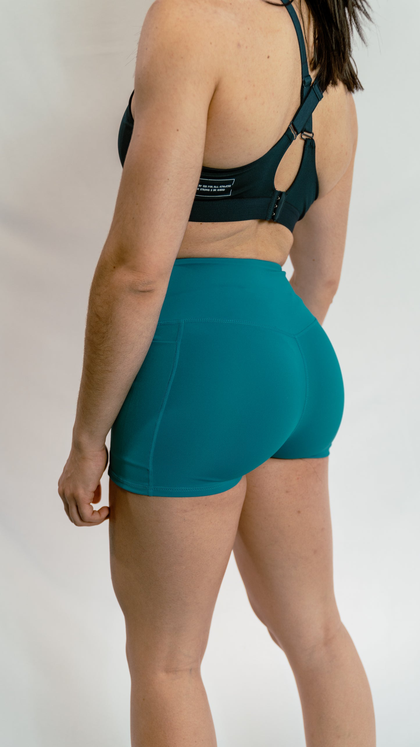 Short Femme, Bleu Turquoise