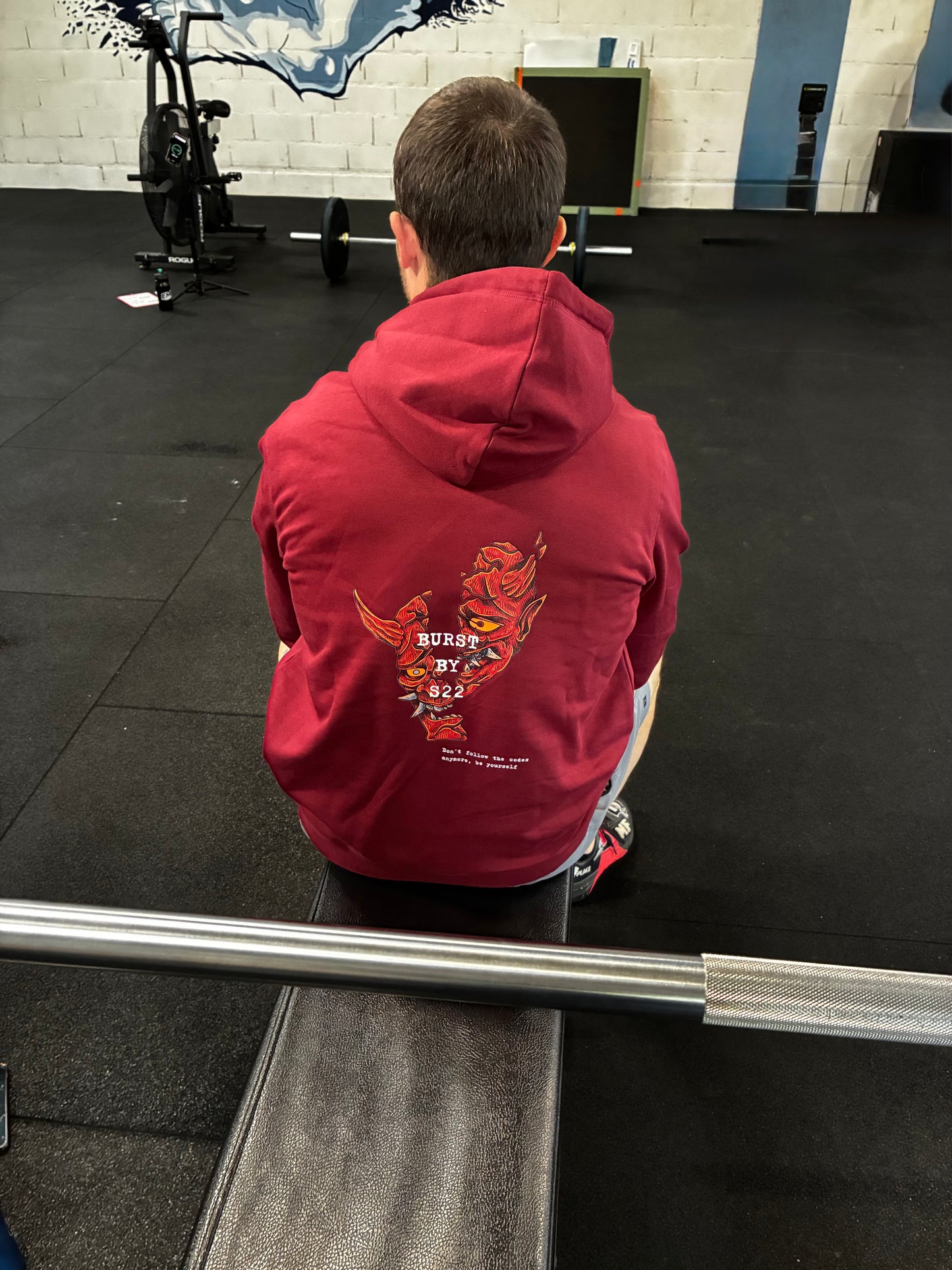 Hoodie Bordeaux Unisexe