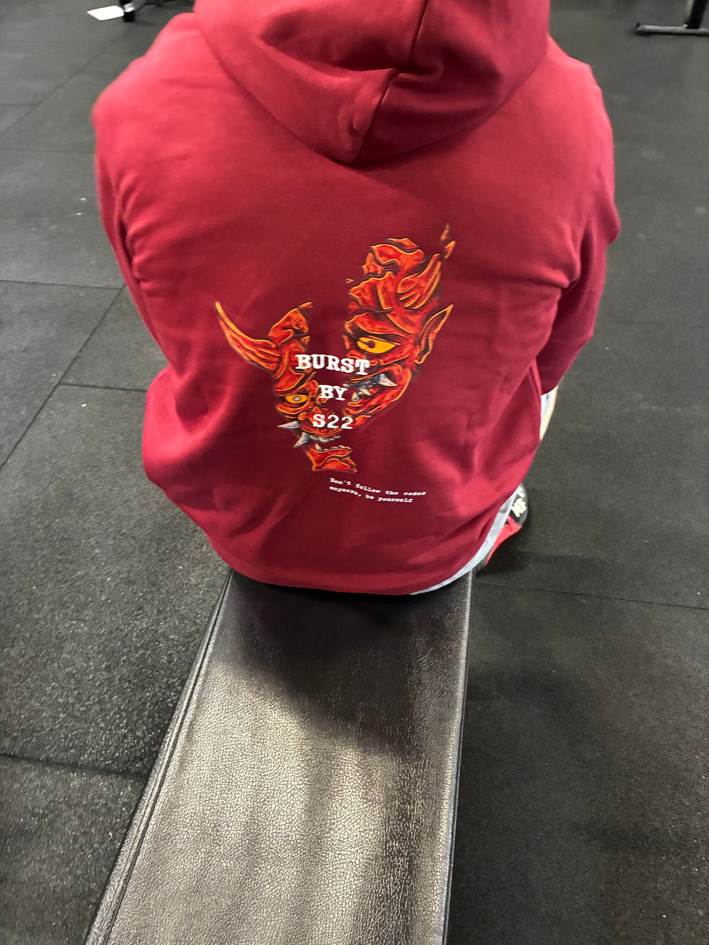 Hoodie Bordeaux Unisexe