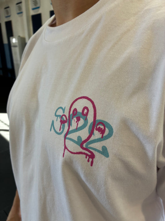 T-shirt Oversize Blanc unisexe Street graphique