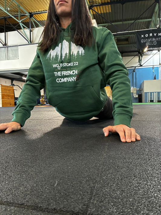 Hoodie Green unisexe