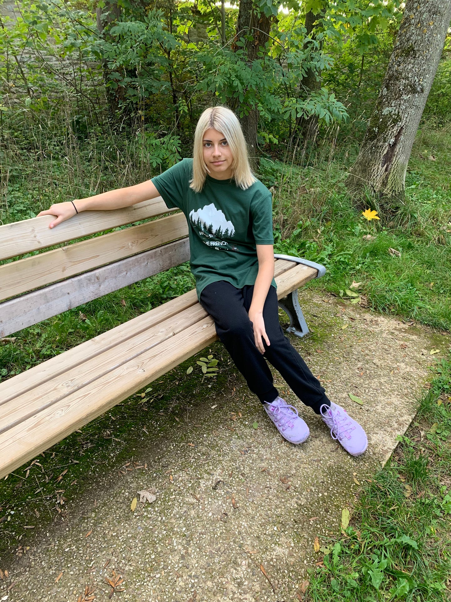 T-shirt Automne Green