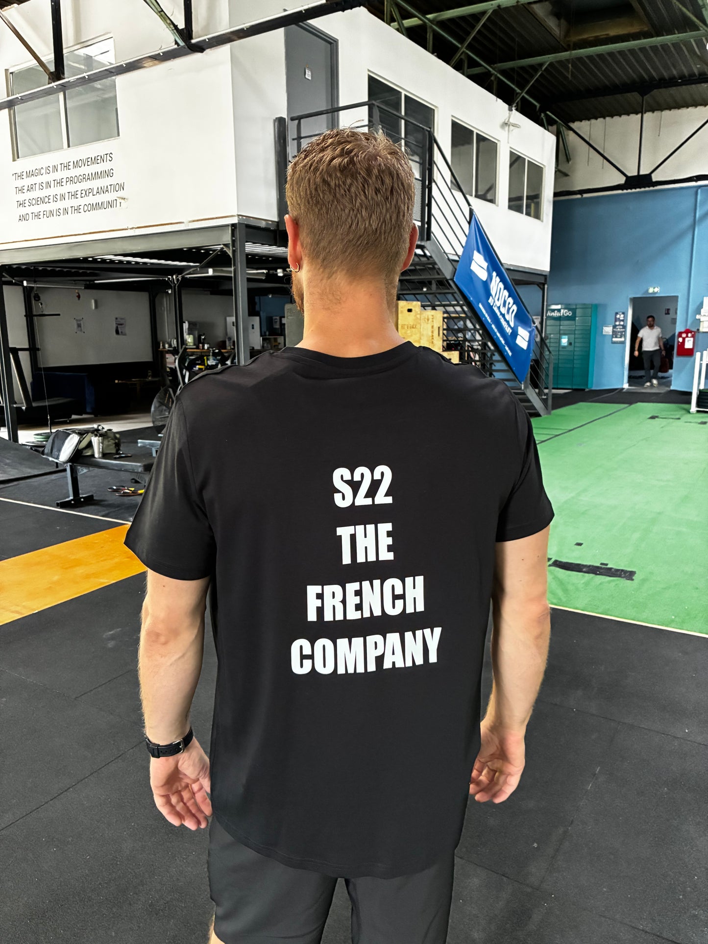 T-Shirt Noir The French Company