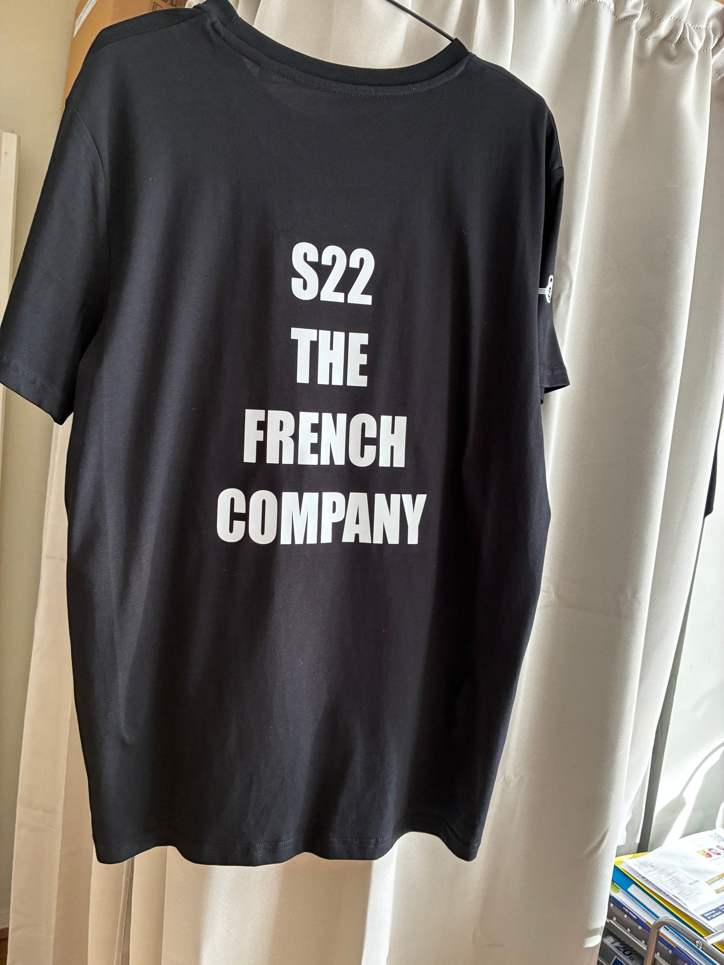T-Shirt Noir The French Company