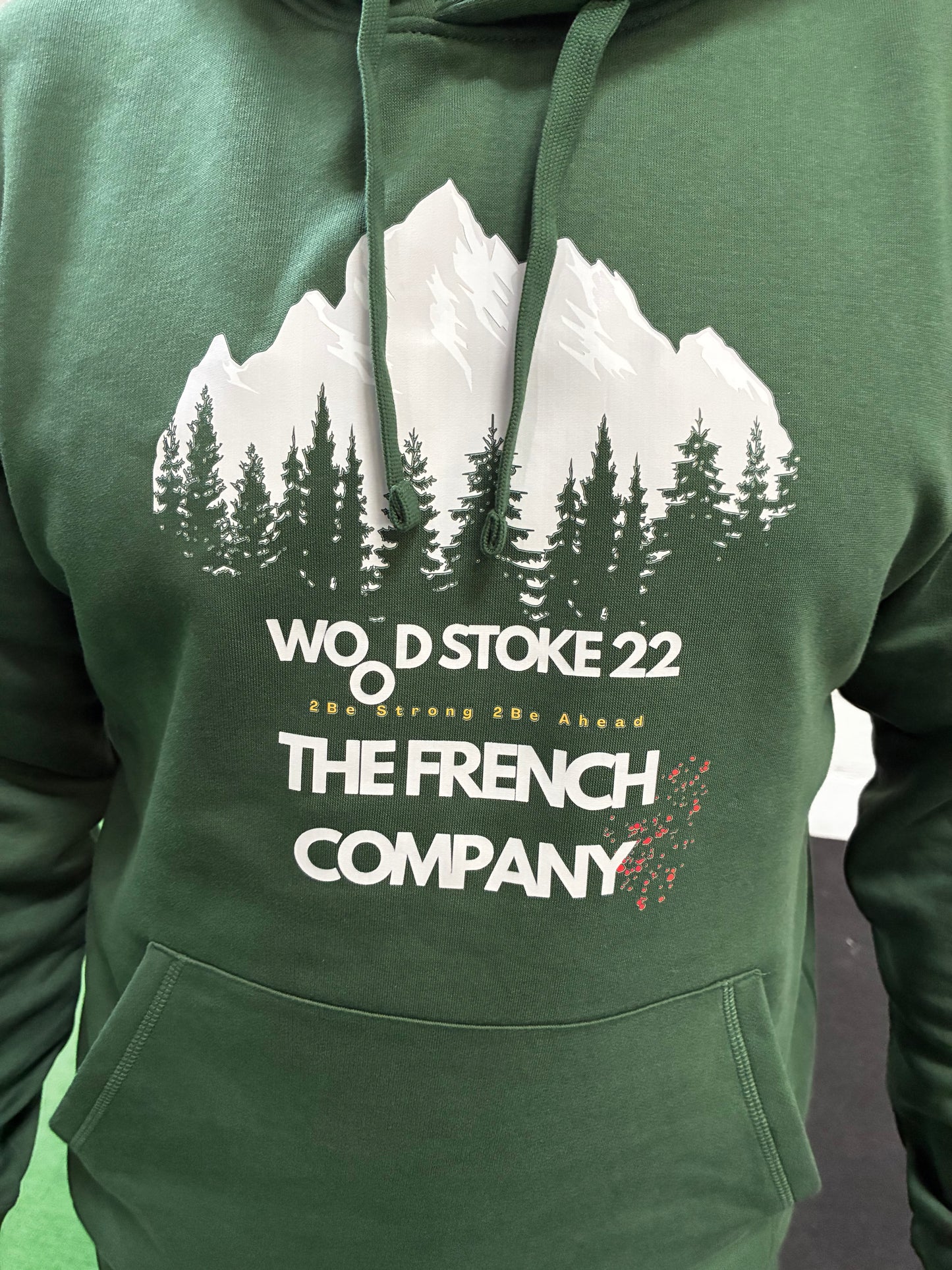 Hoodie Green unisexe