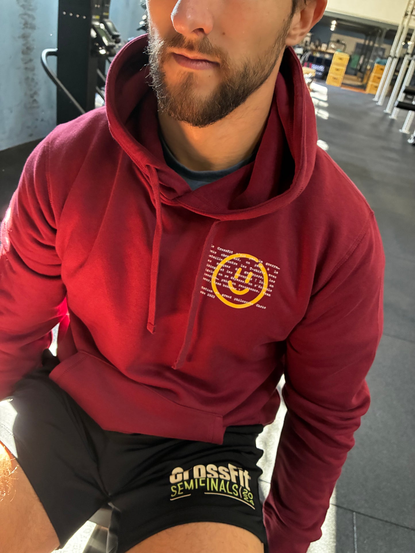 Hoodie Bordeaux Unisexe