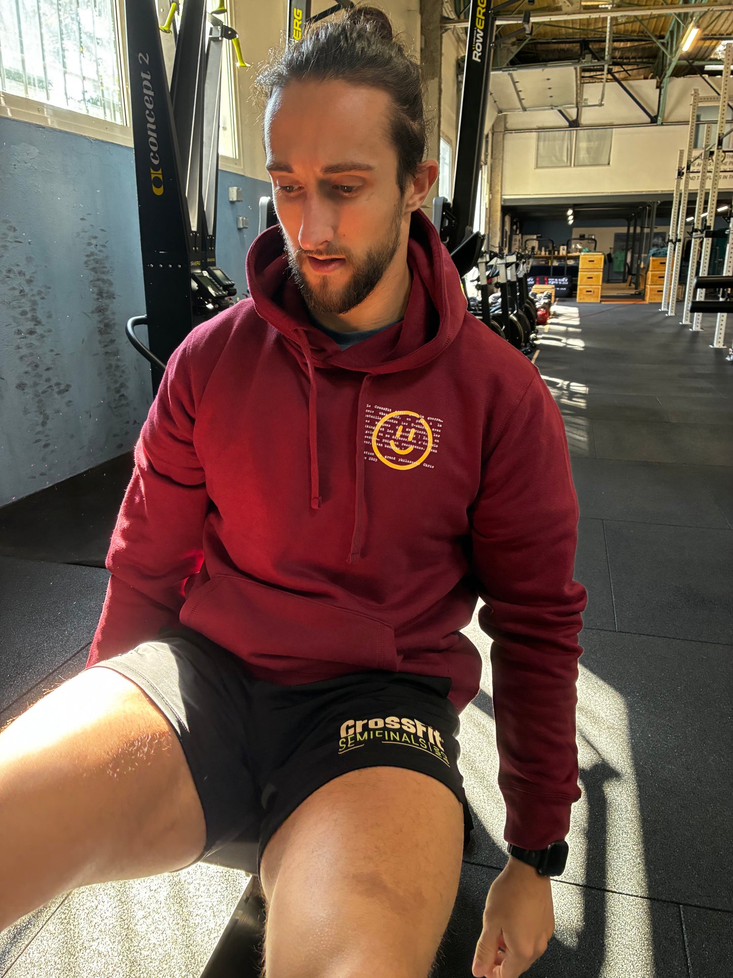 Hoodie Bordeaux Unisexe