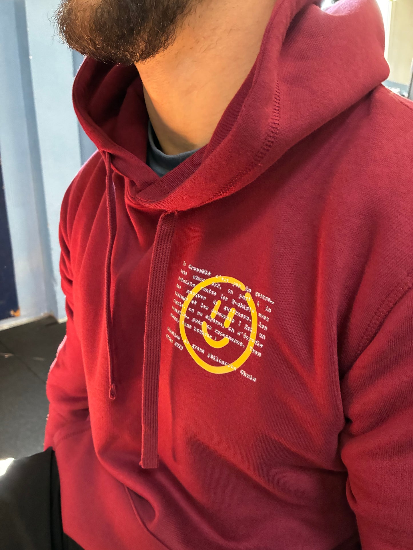 Hoodie Bordeaux Unisexe