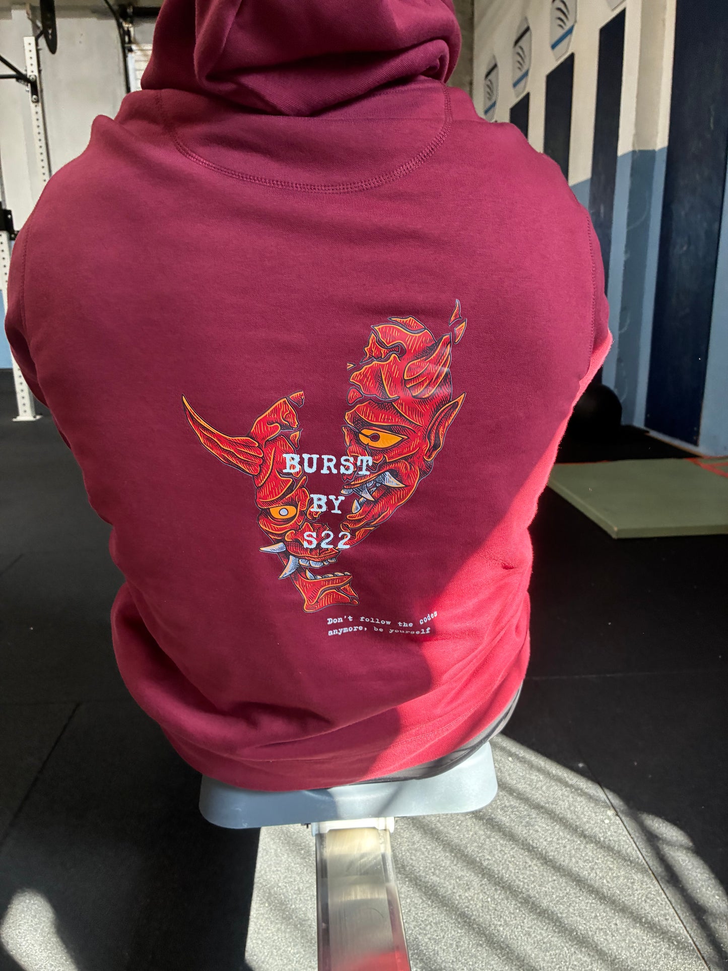 Hoodie Bordeaux Unisexe