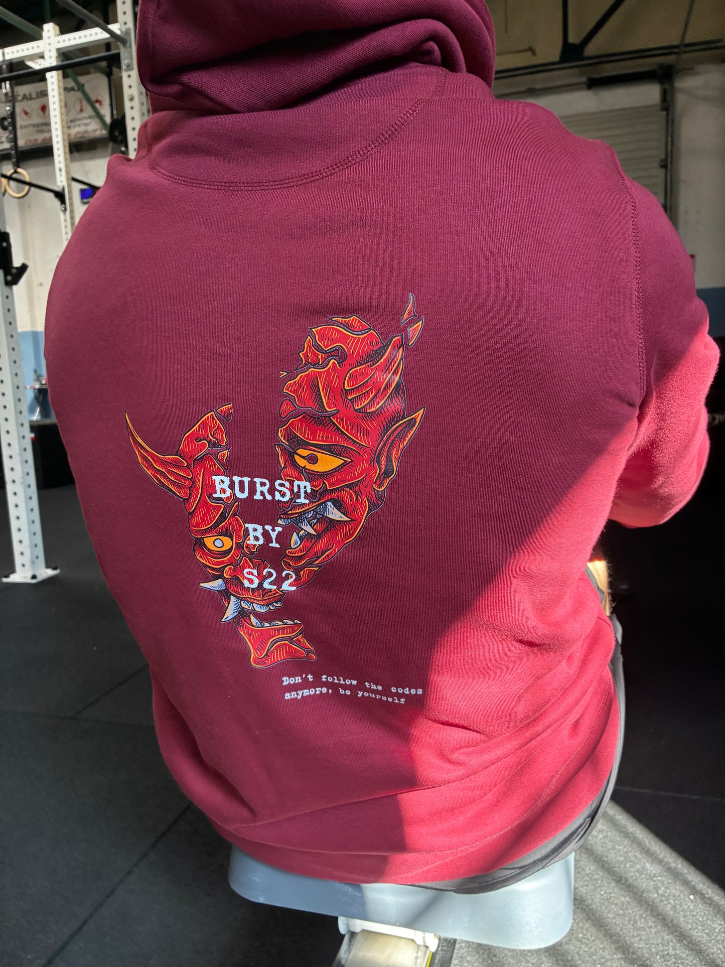 Hoodie Bordeaux Unisexe